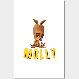 zooba new character molly Posters and Art